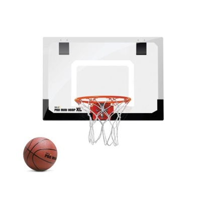 SKLZ Pro Mini XL Indoor Basketball Hoop and 5.5'' Rubber Basketball