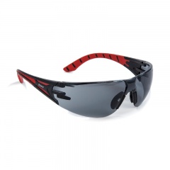 Riley Stream Red Anti-Scratch Wraparound Sunglasses